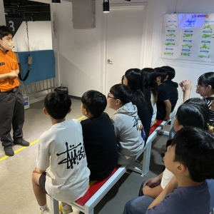 신월초등학교 학생들입니다.